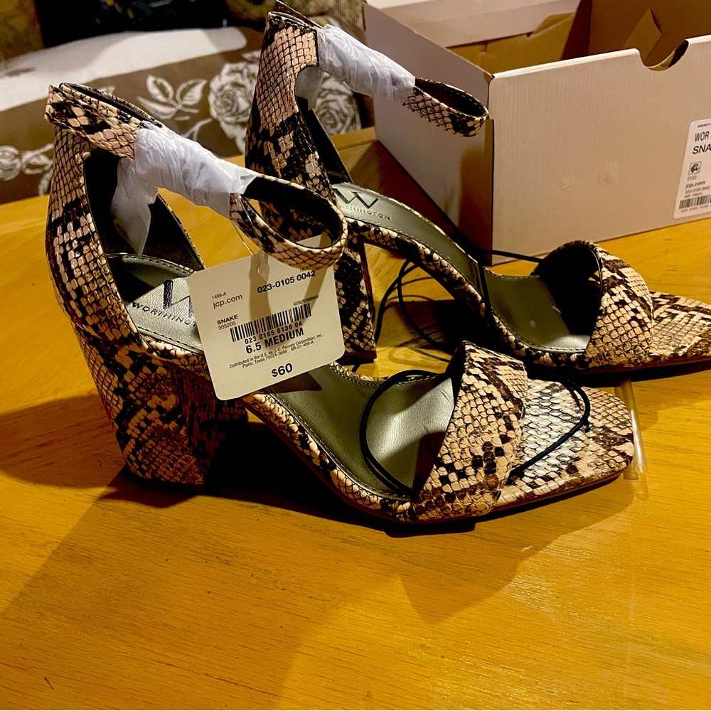 Brand new sandals